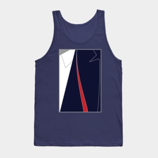 12th Doctor Lapel Tank Top